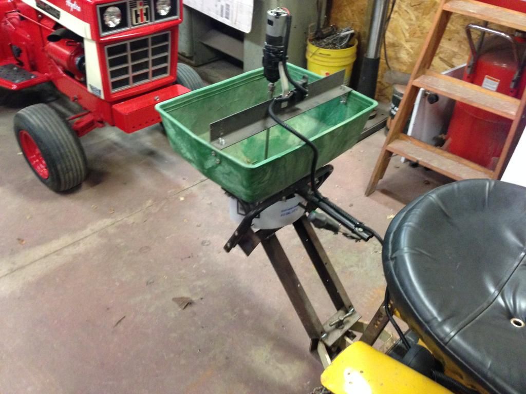 Sleeve Hitch Fertilizer/Salt Spreader Only Cub Cadets
